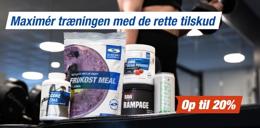 Kom i gang med de rette produkter - 20%